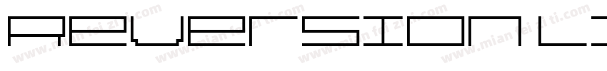 Reversion Light字体转换